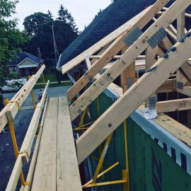 Whitfield Home Improvements - new addition rafters